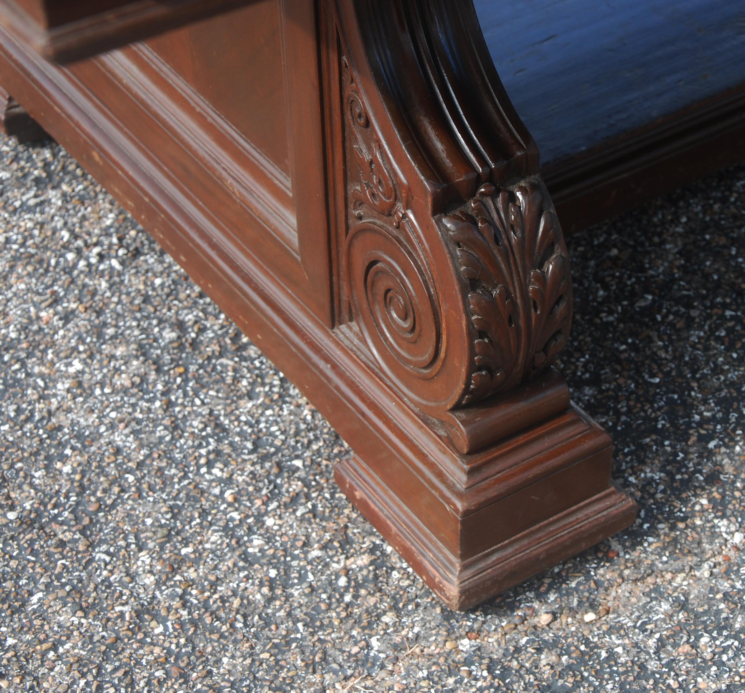 20th Century 12 FT 1900s Royal Dutch/Shell Group Antique Oak Table   For Sale