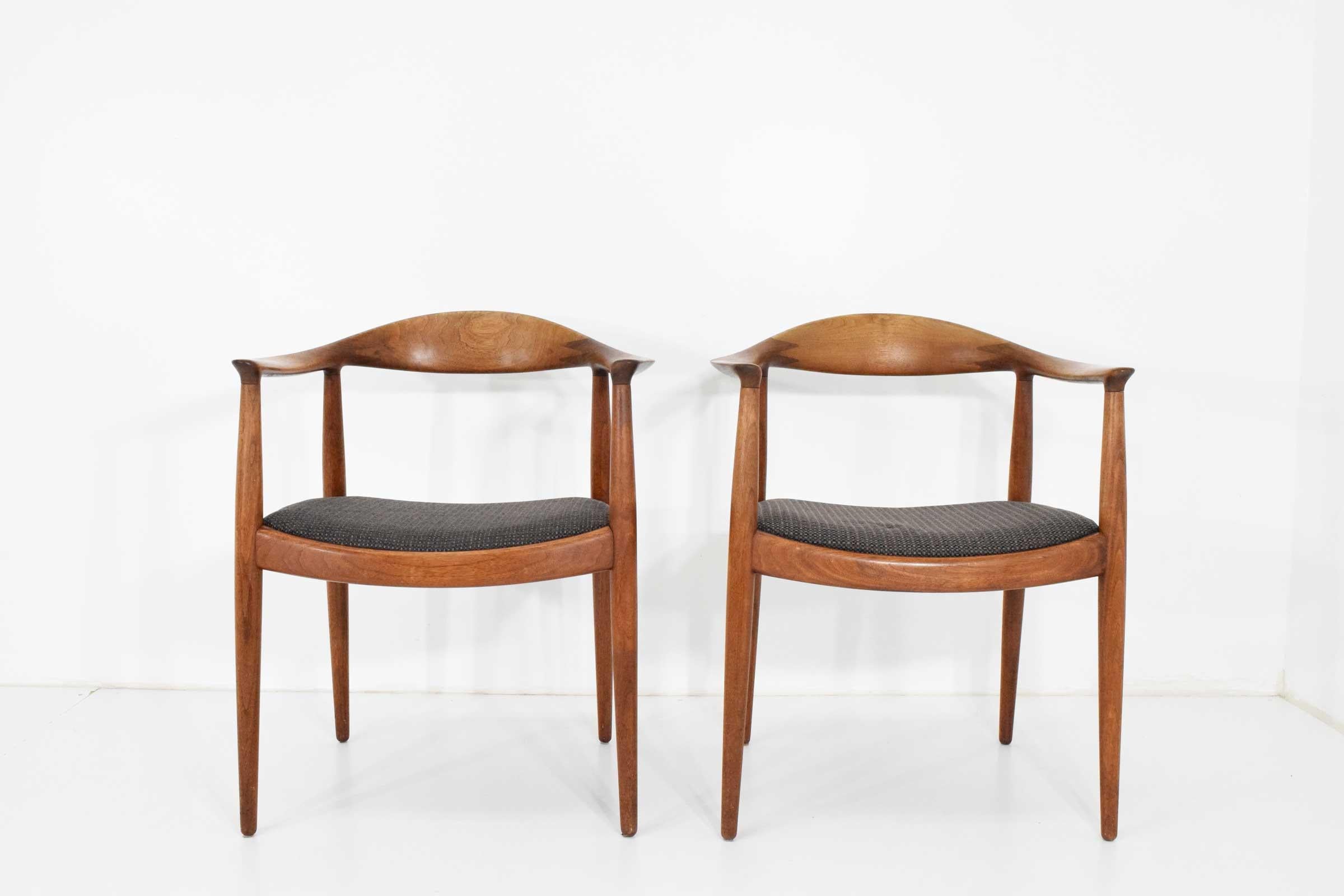 Hans Wegner Round Chairs 8 Available 3