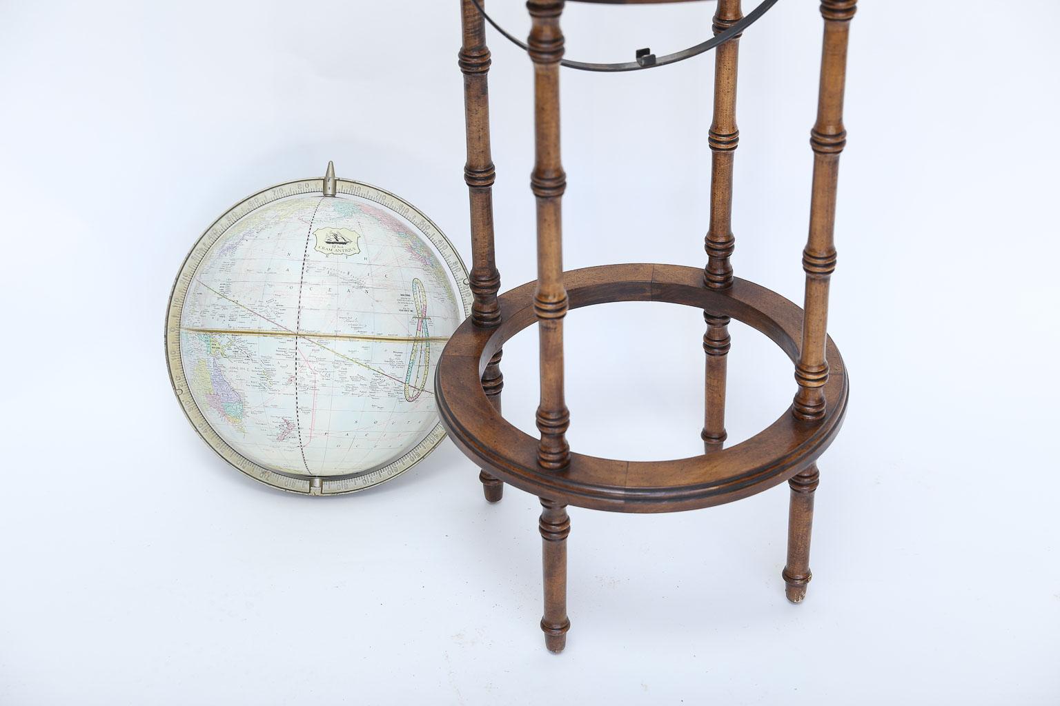 Cram World Globe on Wood Floor Stand 1