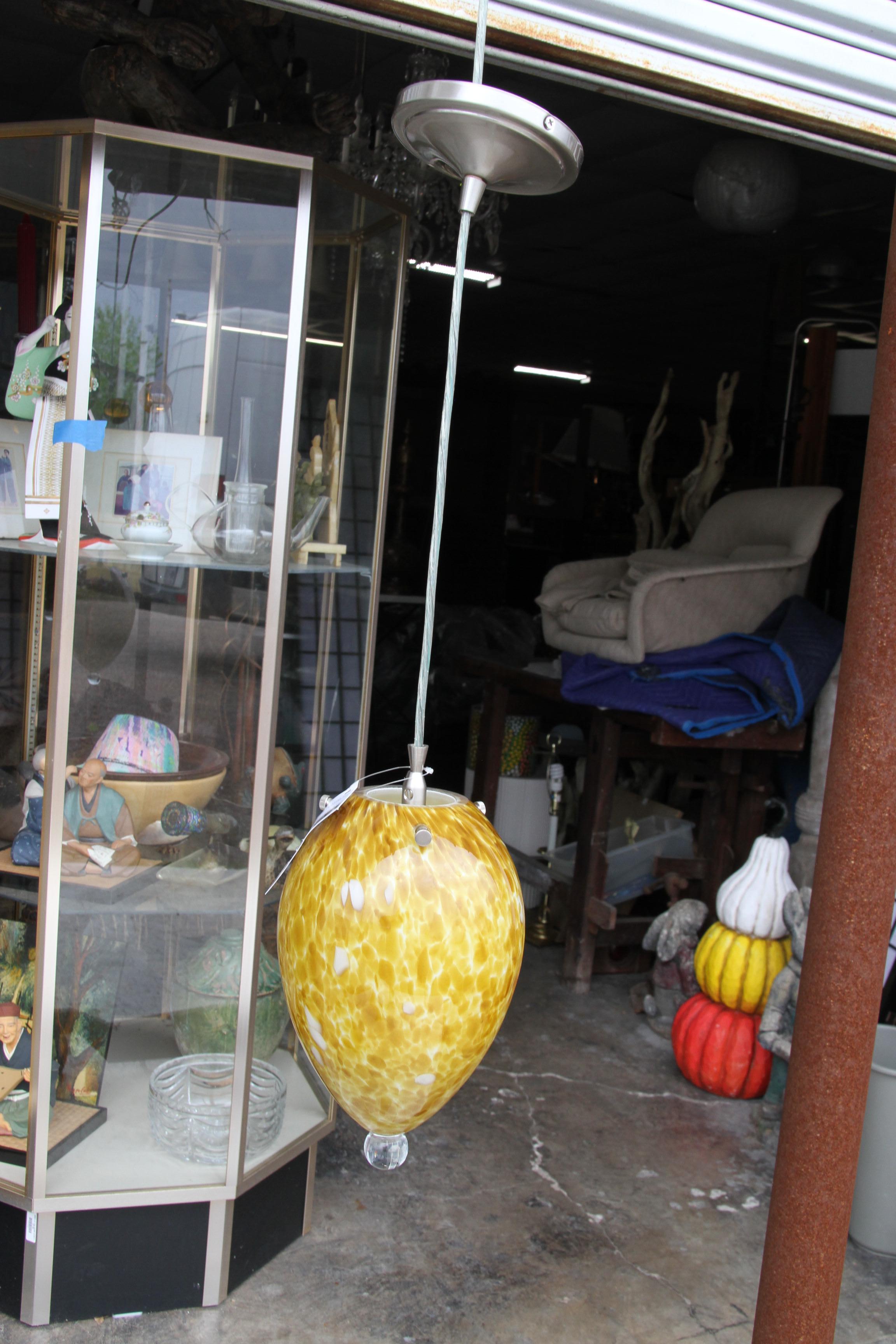 Ciondolo in vetro di Murano In condizioni buone in vendita a Pasadena, TX