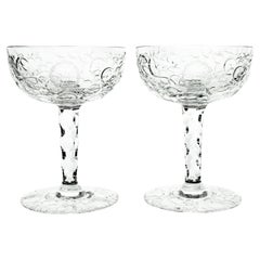 Vintage 12 Justin Tharaud Champagne Goblets