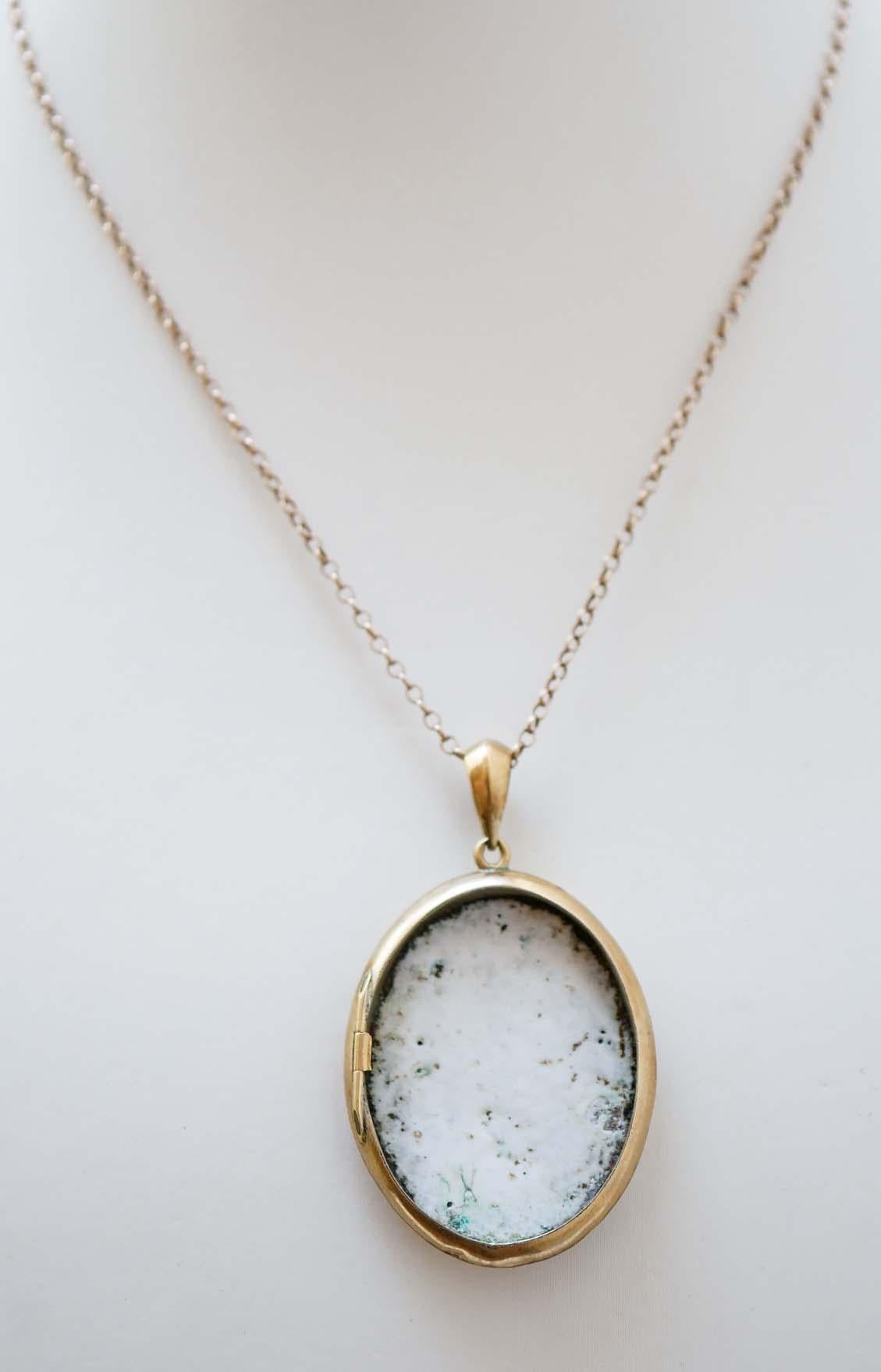 12 Karat Yellow Gold Pendant. im Zustand „Gut“ im Angebot in Marcianise, Marcianise (CE)