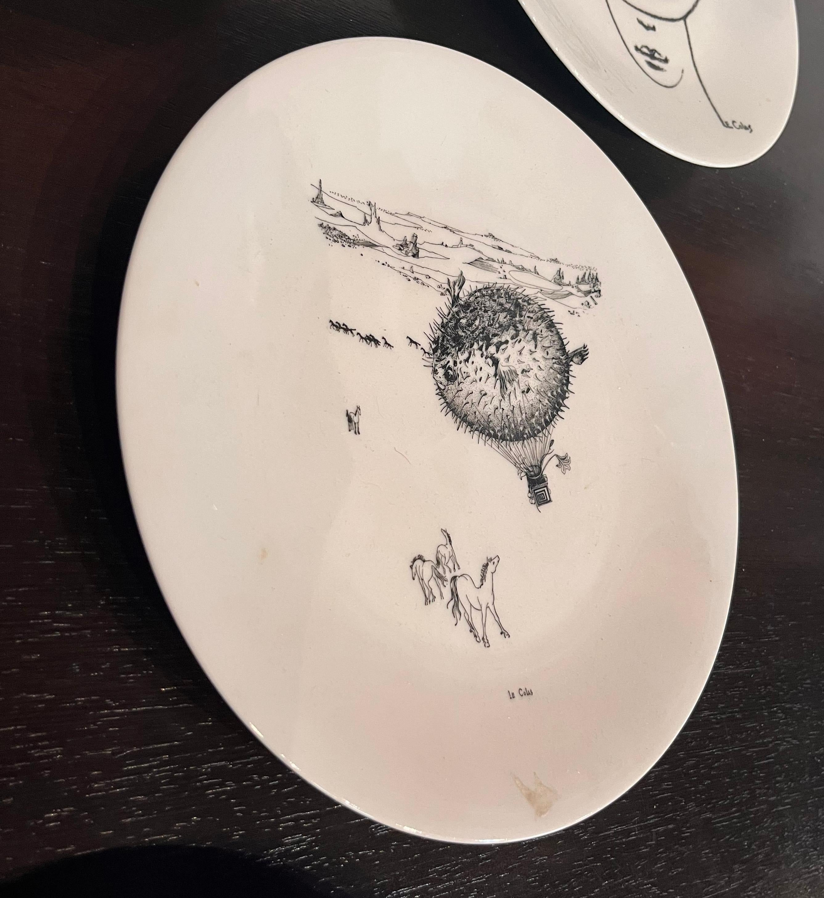 12 Ediciones limitadas Firmadas y Pintadas por Artistas fabricadas por C . F . Haviland Francés en venta