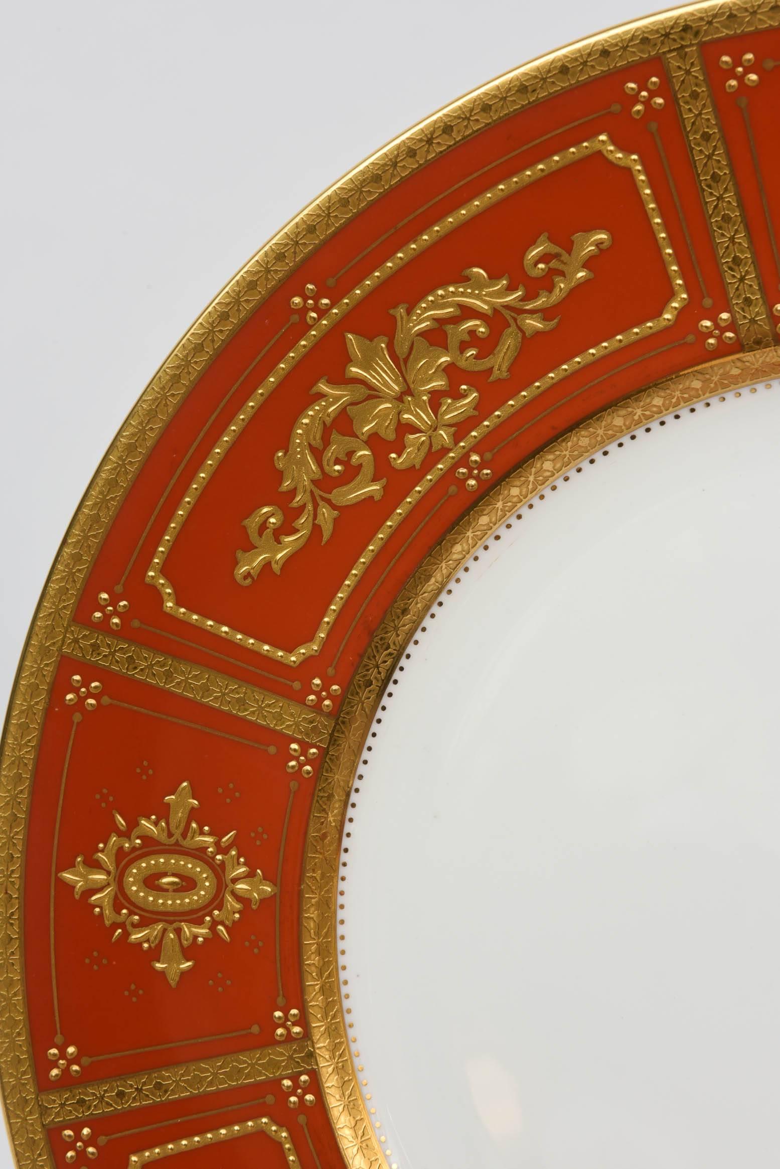 tiffany plates antique