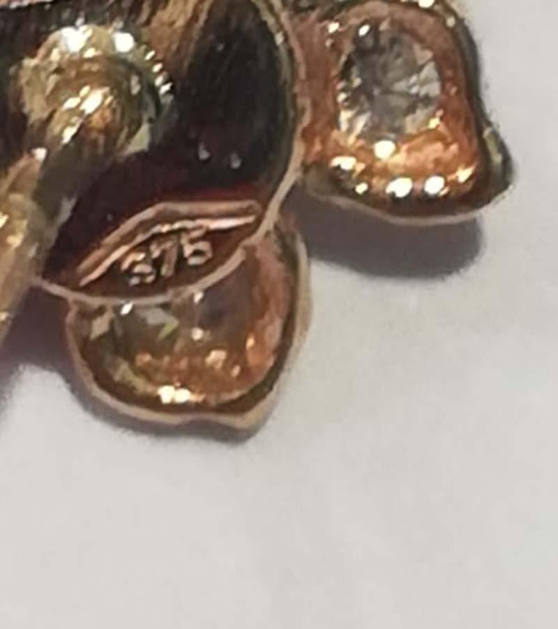 Taglio misto Orecchini da 12 mm con perle, rubini, diamanti e oro rosa. in vendita