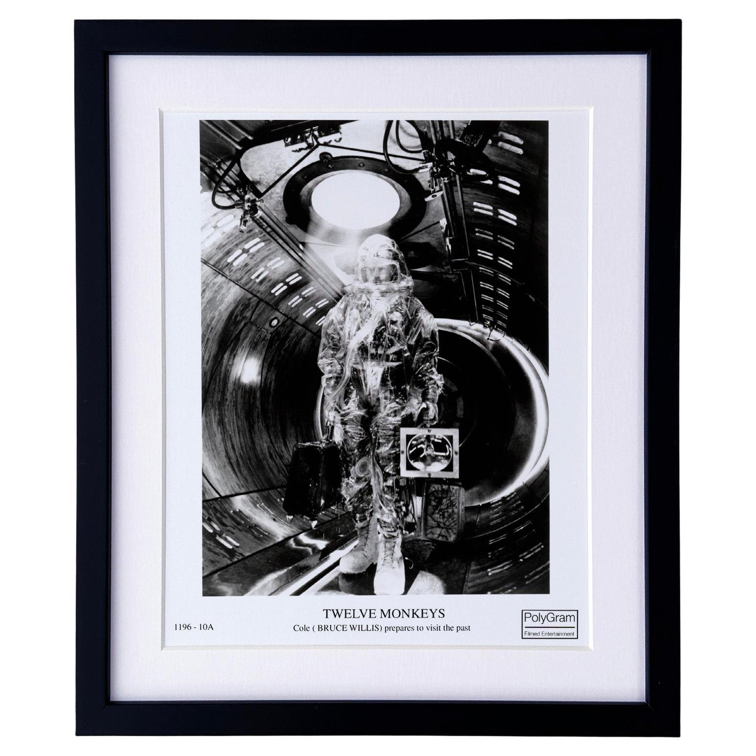 12 MONKEYS 1995 Framed Publicity Film Movie Still