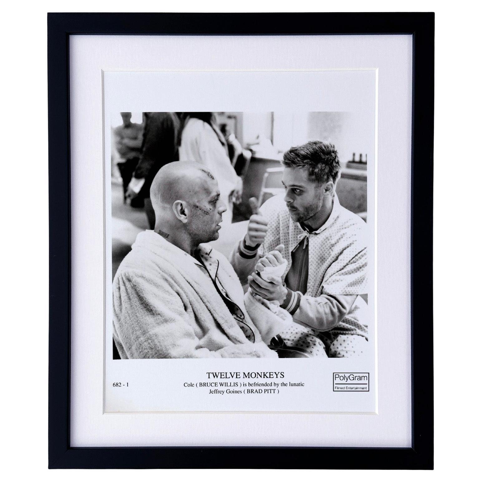 12 MONKEYS 1995 Framed Publicity Film Movie Still