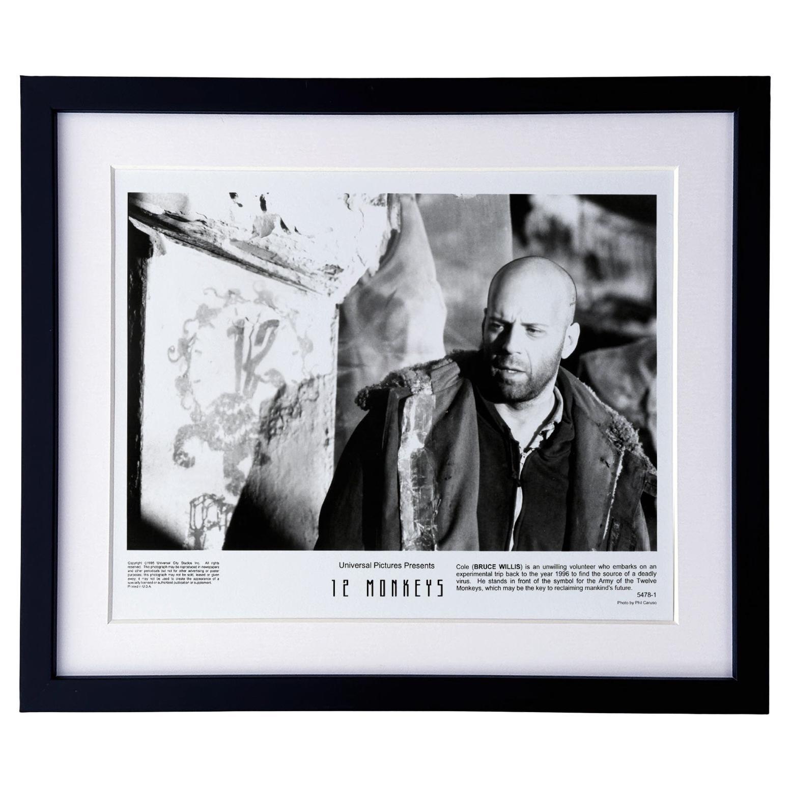 12 MONKEYS 1995  Framed Publicity Film Movie Still