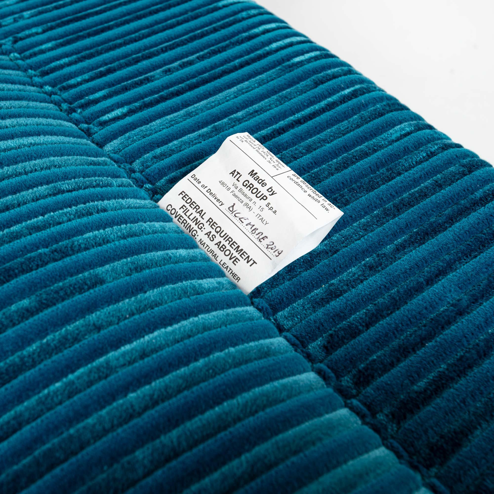 12 piece Hans Hopfer Roche Bobois Mah-Jong Sofa in Kenzo Composition Hiru Fabric 13