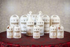 12-Piece Kitchen Ceramic Set From the 1960s