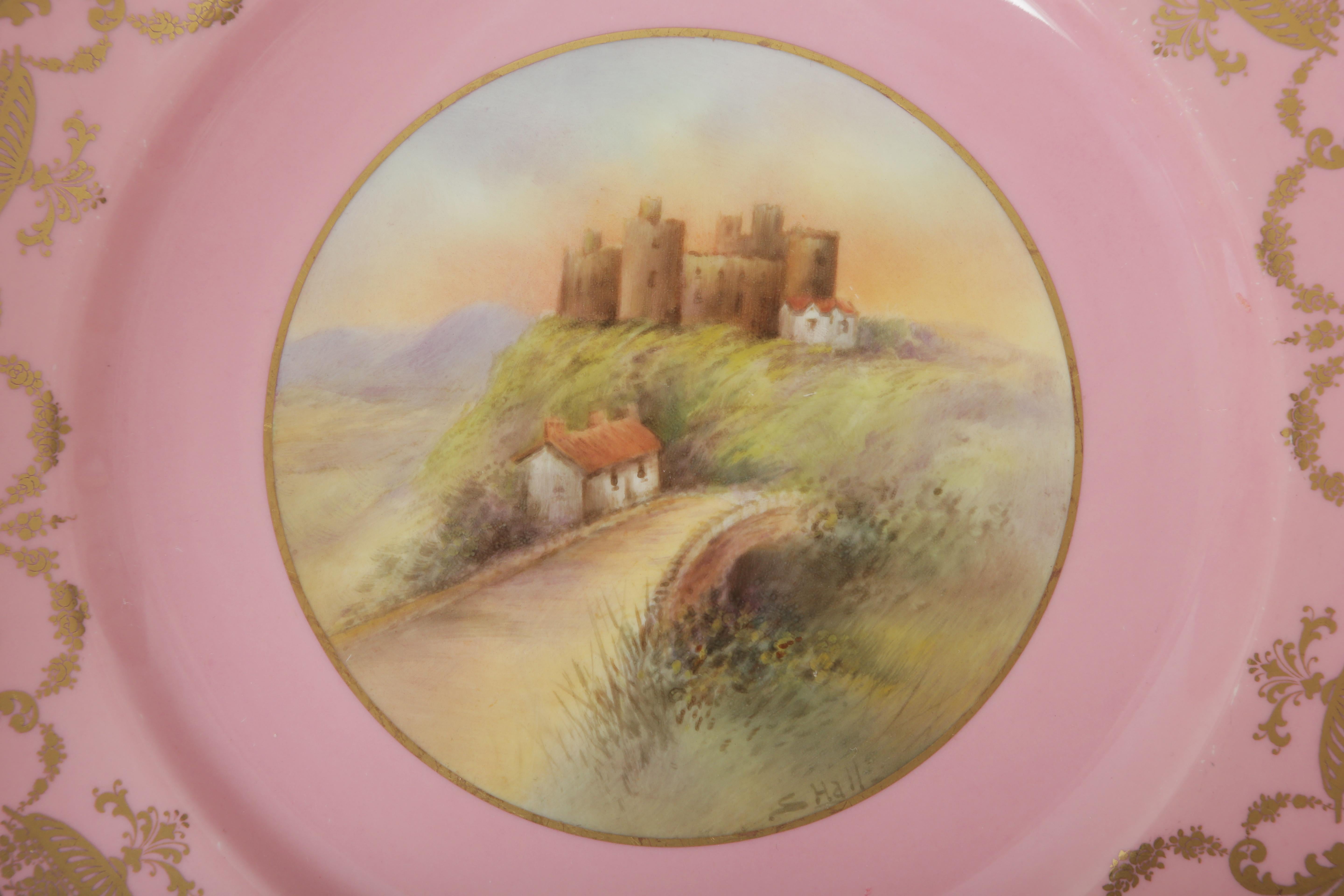 antique english plates