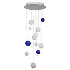 Lustre 12 Planètes et Ciels par Ludovic Clément d'Armont