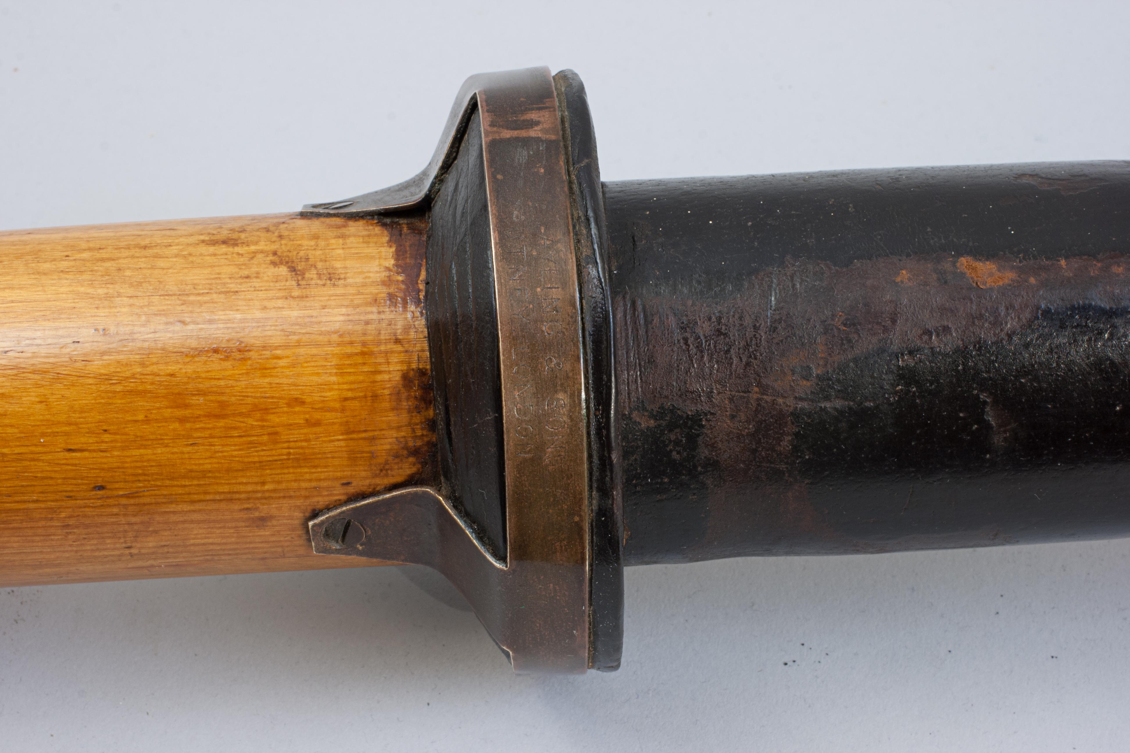 12' Presentation Rowing Oar Trophy, Cambridge University 1st & 3rd Trinity Boat For Sale 4