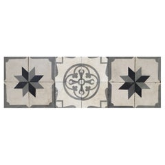 12 Reclaimed Patterned Encaustic Tiles