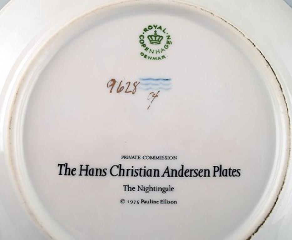 12 Royal Copenhagen Porcelain Plates, Motifs from H.C. Andersen's Fairy Tales 9