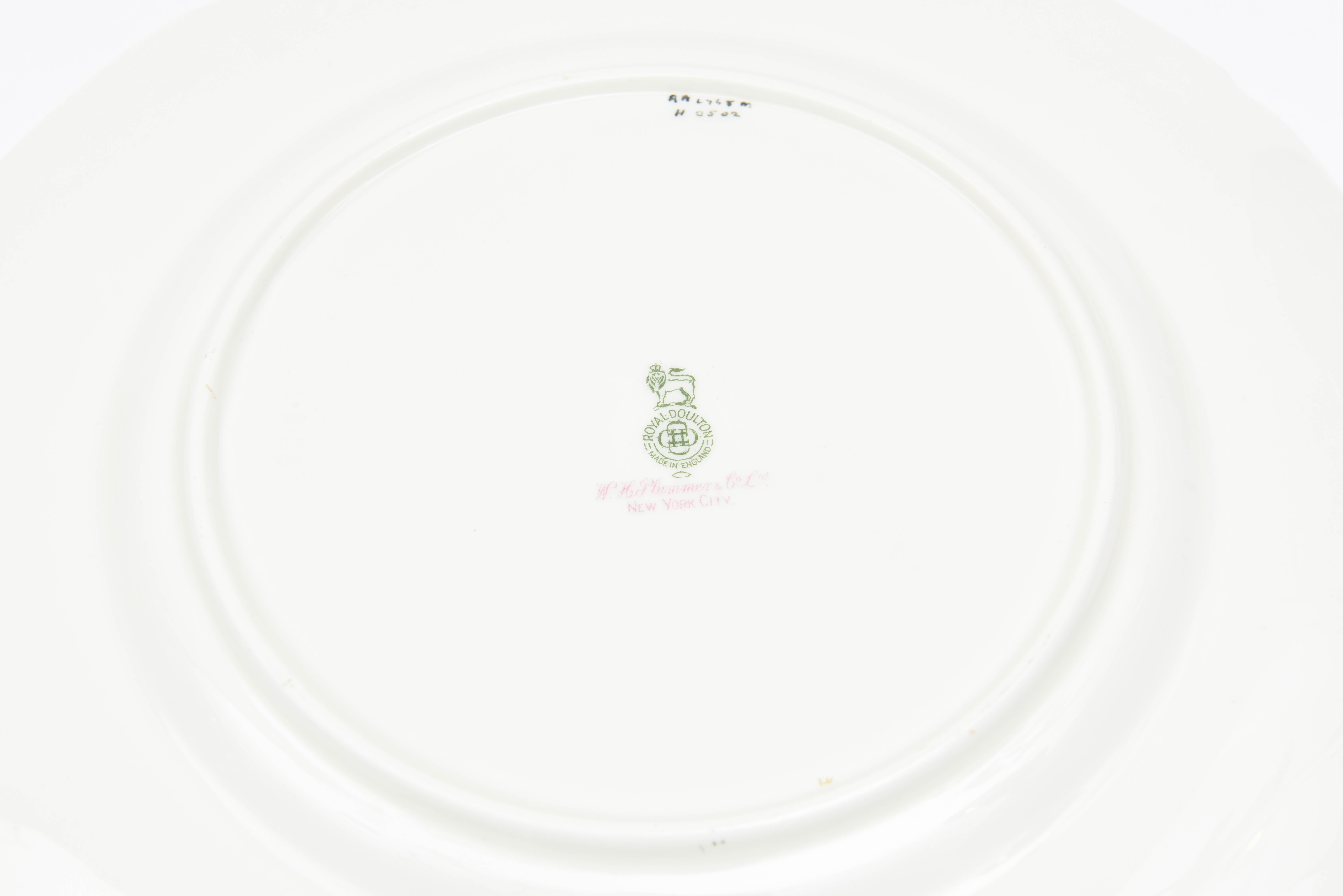 Hand-Crafted 12 Royal Doulton 