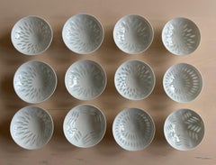 18 Scandinavian Modern Vintage Soy Sauce Bowls by Friedl Holzer-Kjellberg Arabia