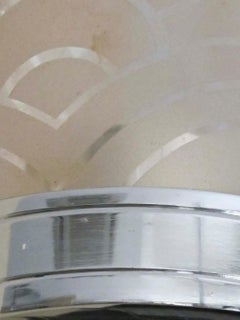 12 Sconces in Chrome and Glass, Style, Art Deco, Year, 1930, German
