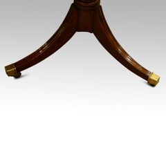 12 Seat Mahogany 3 Pillar Dining Table