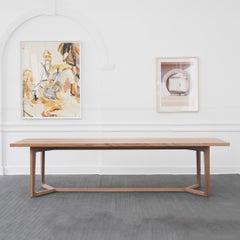 12 Seat "Y" Dining Table in African Iroko