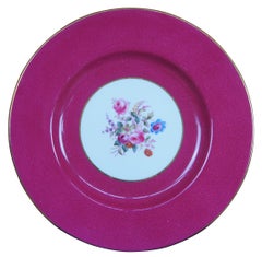 12 Spode Copelands China Salad Plates Floral Bouquet Pink Magenta R9282