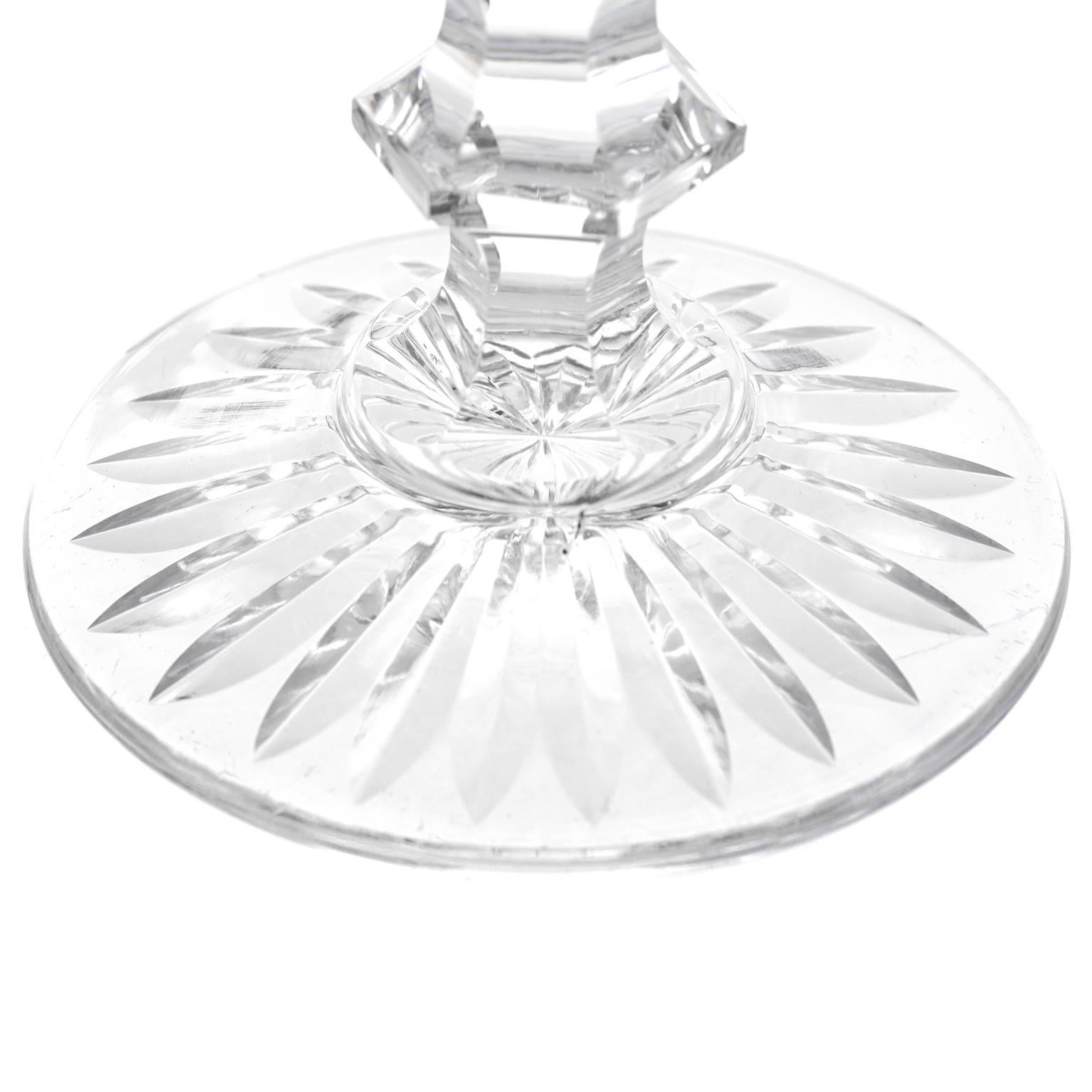 12 Calici da acqua con mirtilli rossi di St. Louis 1