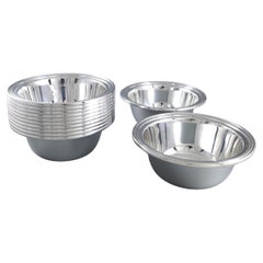 12 Sterling Silver bowls