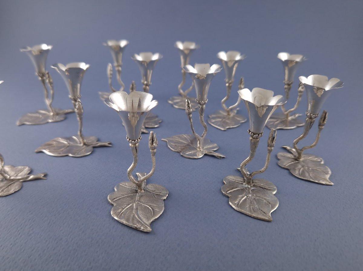 12 Mantenedores de Plata de Ley Flores finales del siglo XX