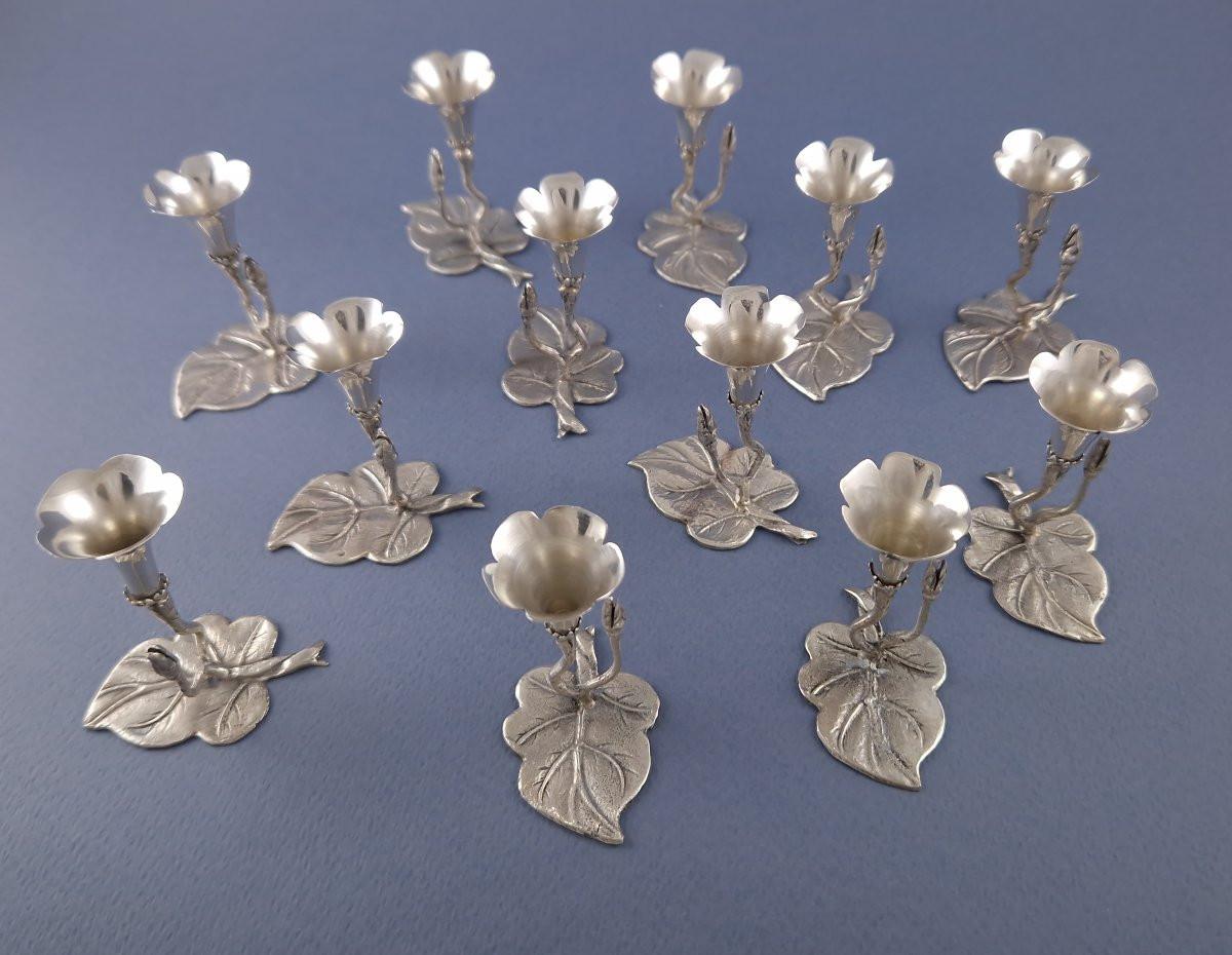12 Mantenedores de Plata de Ley Flores 1