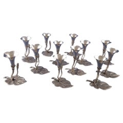 12 Mantenedores de Plata de Ley Flores