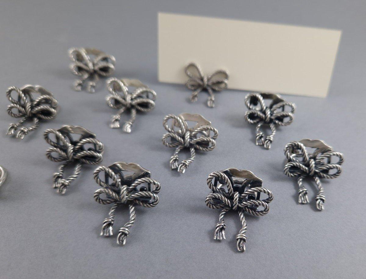 Italiano 12 portabiglietti da visita in argento sterling in vendita