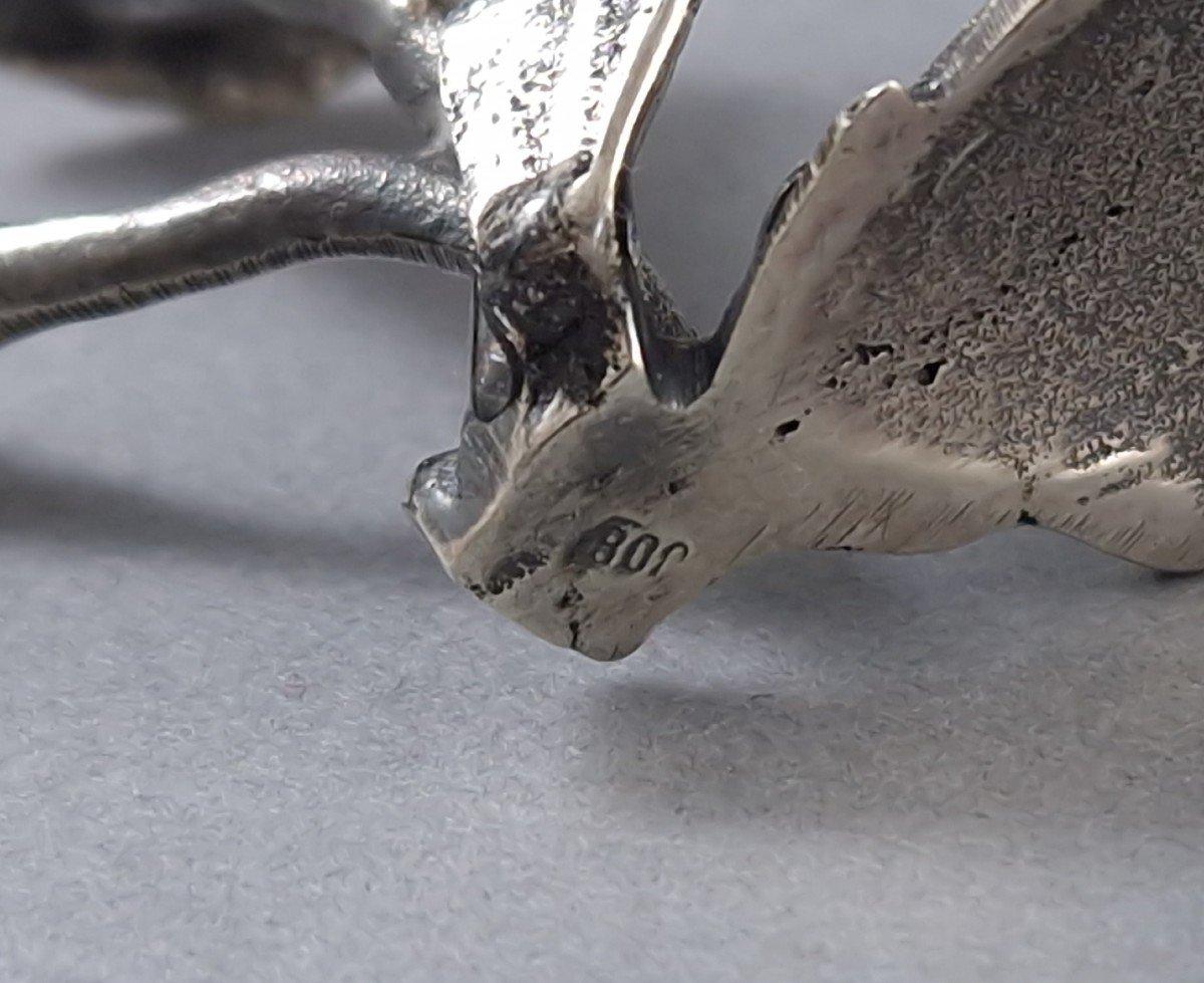 Fine XX secolo 12 portabiglietti da visita in argento sterling in vendita