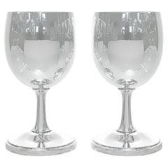 12 Sterling Water Goblets by Reed & Barton