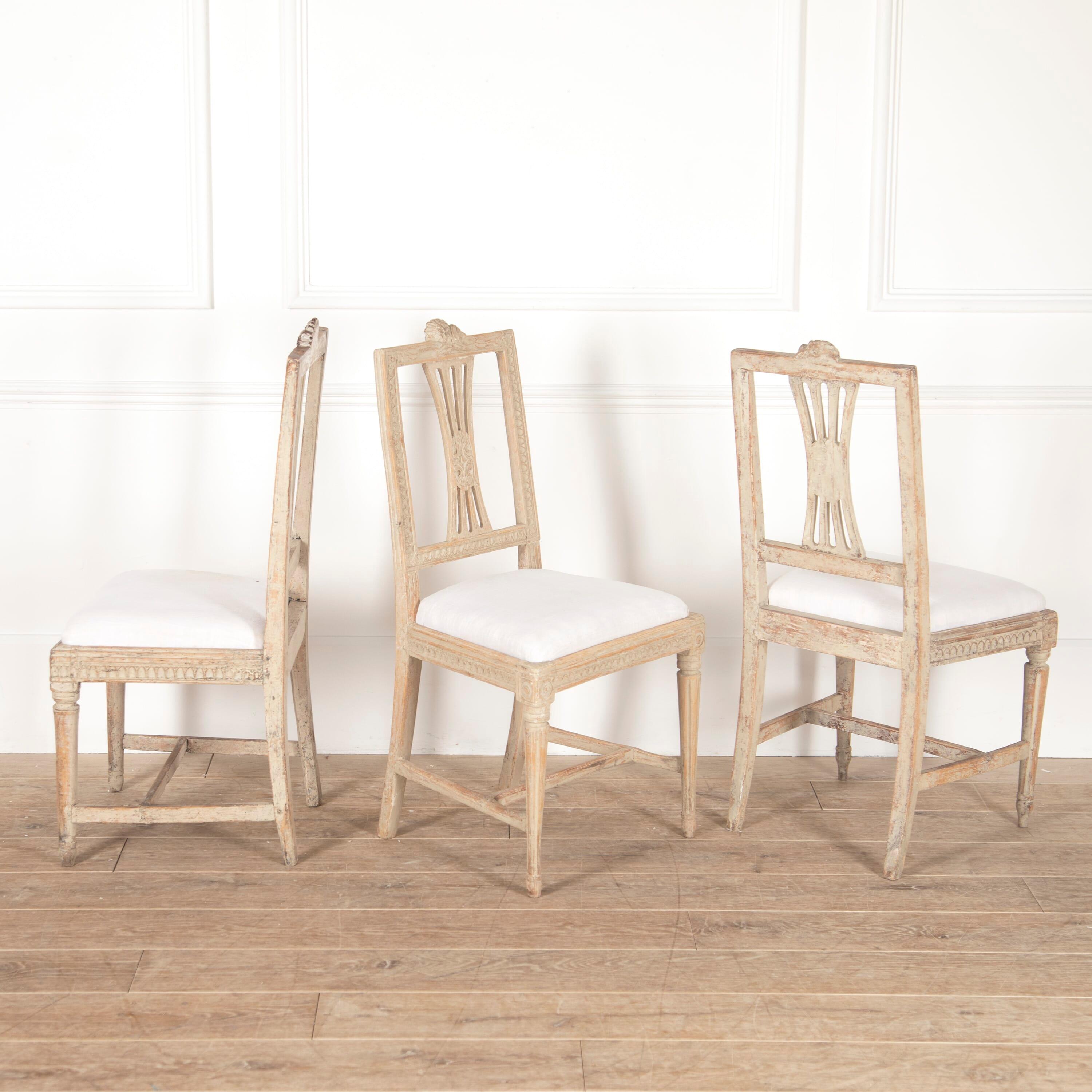 12 Swedish Dining Chairs from Lindome 1