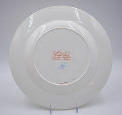 12 Tiffany & Co. Le Tallec Handpainted Porcelain Plates