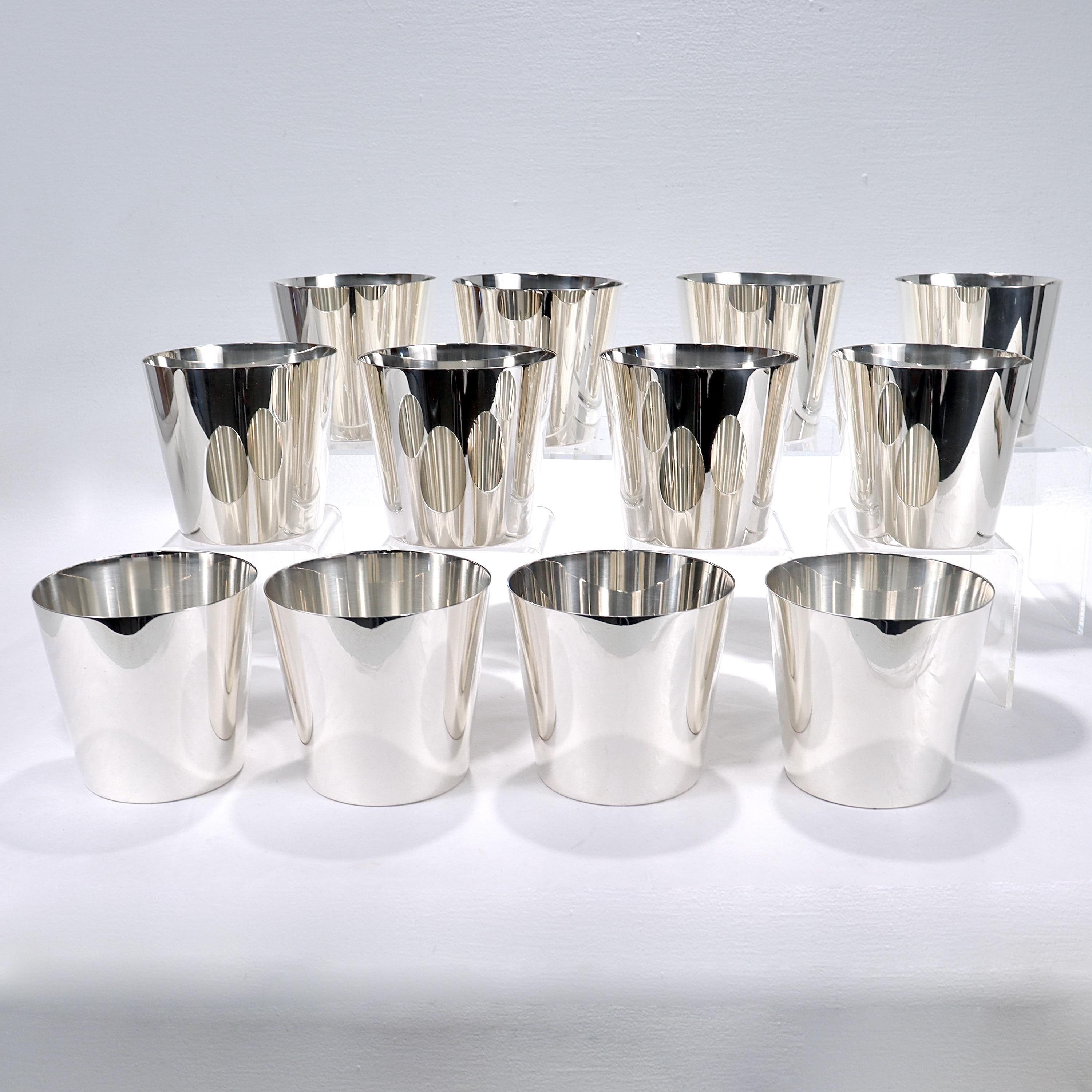 tiffany silver cups