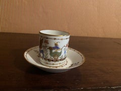 1 Tiffany-Le Tallec-Paris Cirque Chinois Demi Tasse, Very Rare