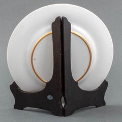 12 Gold Encrusted Tiffany Plates by Royal Worchester