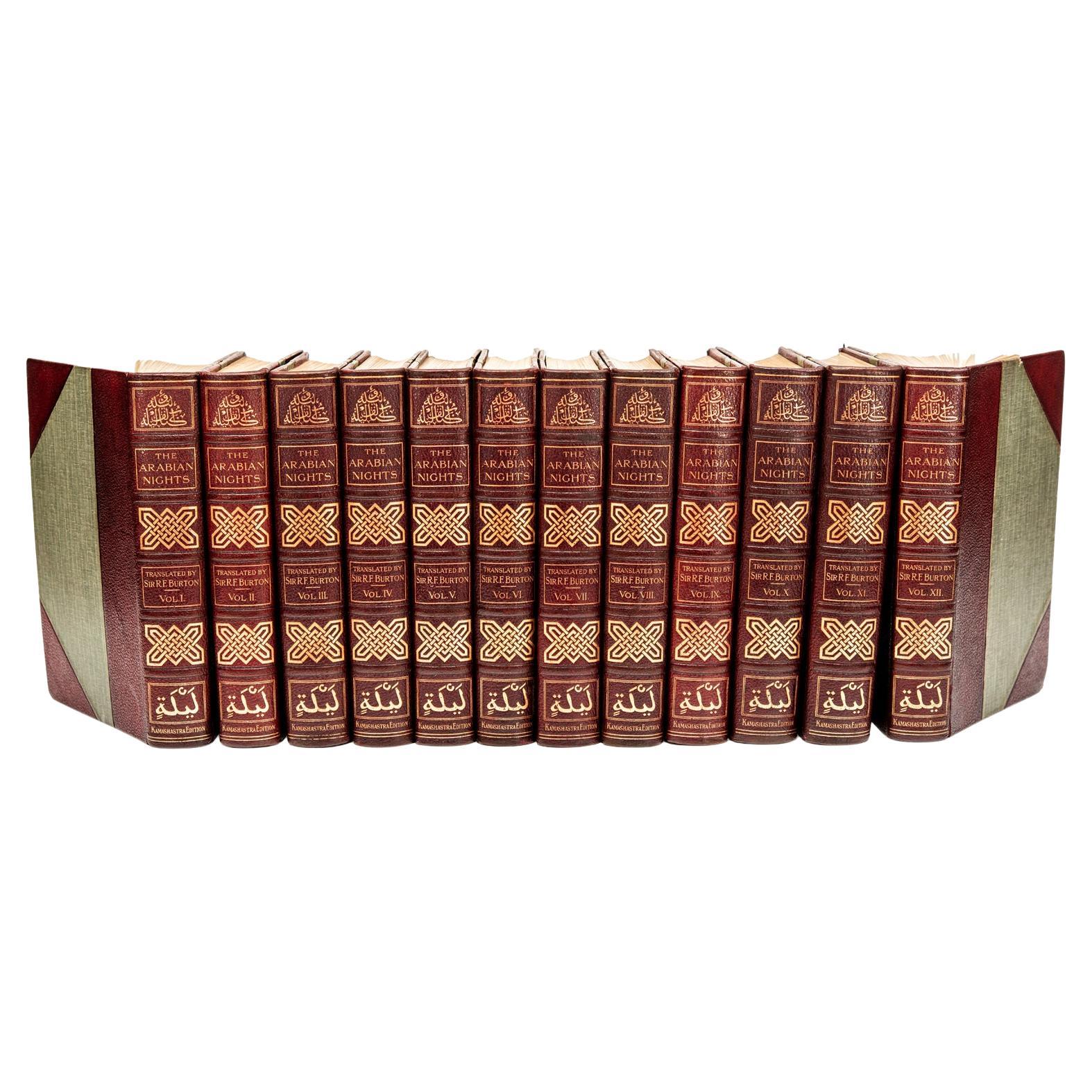 12 Vol. Richard F. Burton. The Arabian Nights. The Library Ed., Kamashastra Ed. For Sale