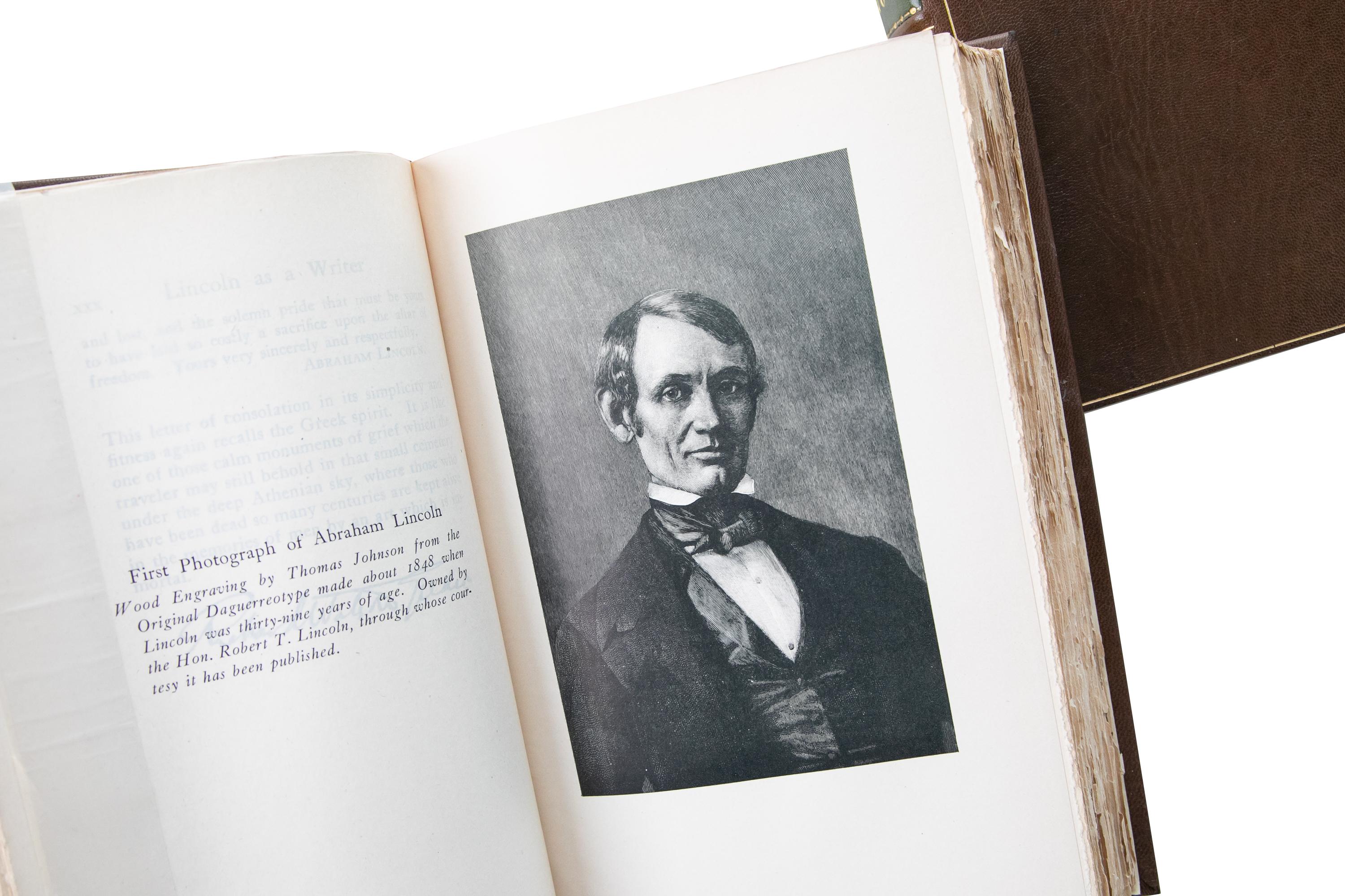 12 Volumes. Abraham Lincoln, The Complete Works In Good Condition In New York, NY