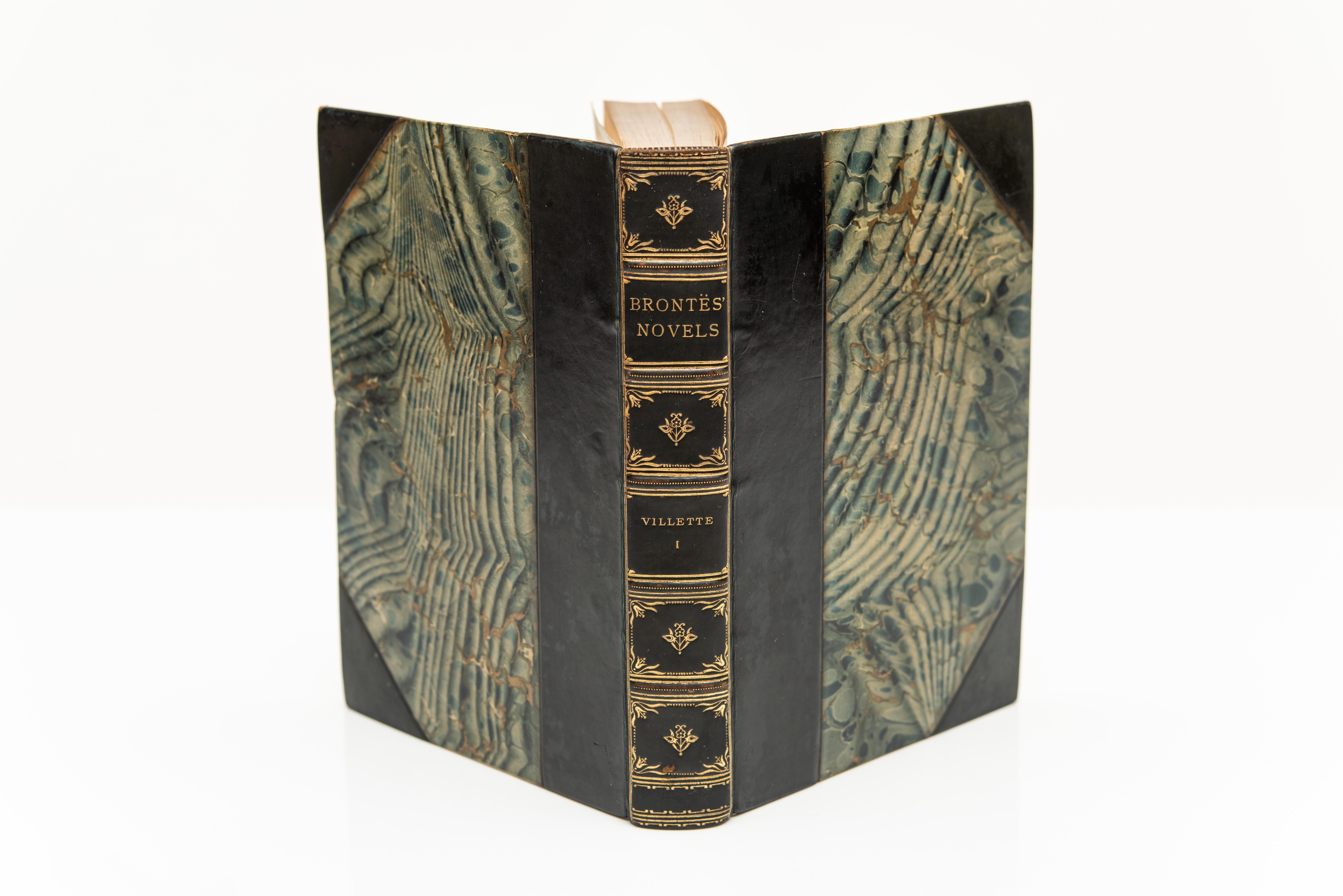 British 12 Volumes. Bronte, Emily, Charlotte & Anne. The Novels. For Sale