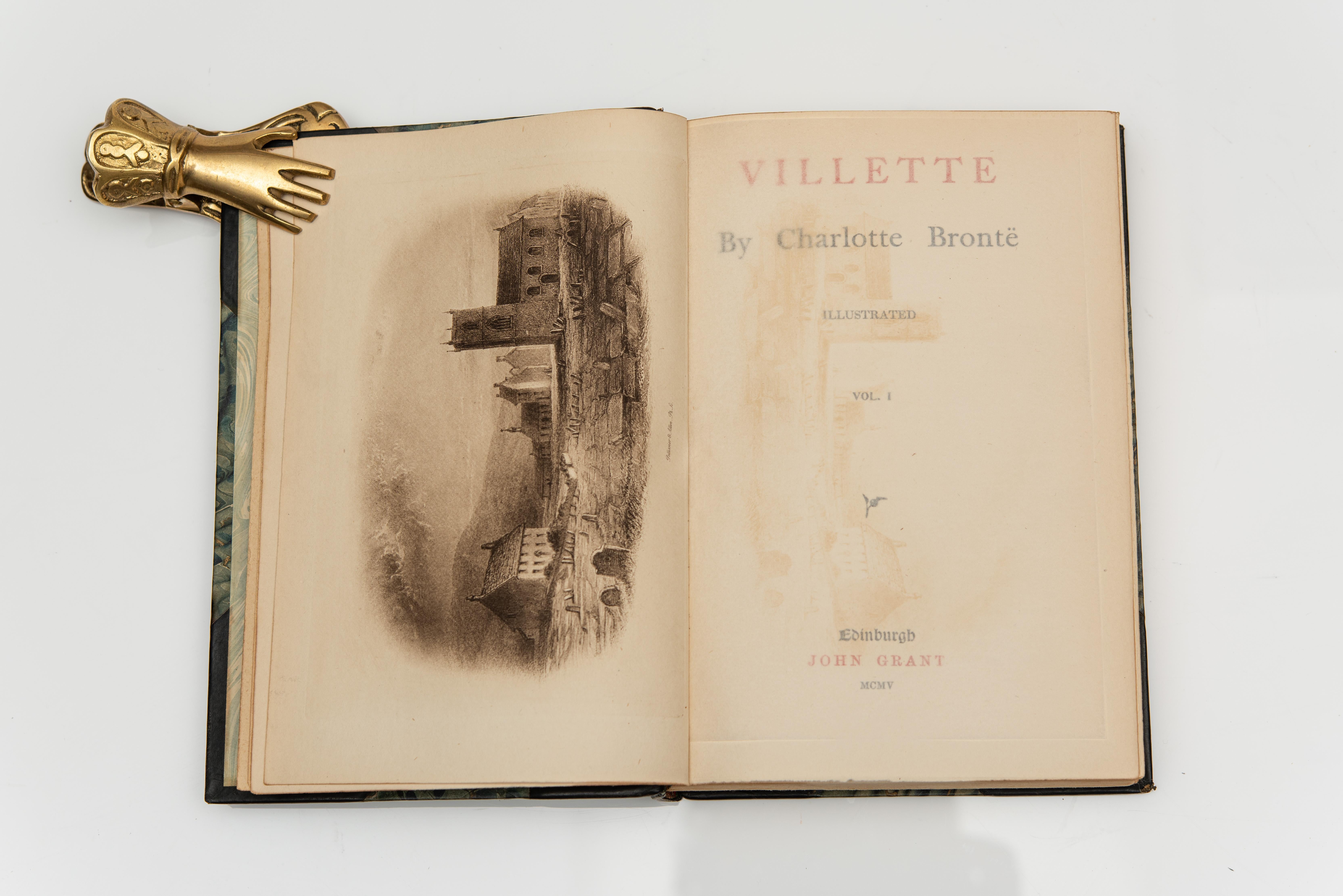 Leather 12 Volumes. Bronte, Emily, Charlotte & Anne. The Novels. For Sale