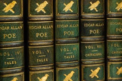 12 Volumes, Edgar Allan Poe.& H. Allen.The Complete Works & Life of Poe