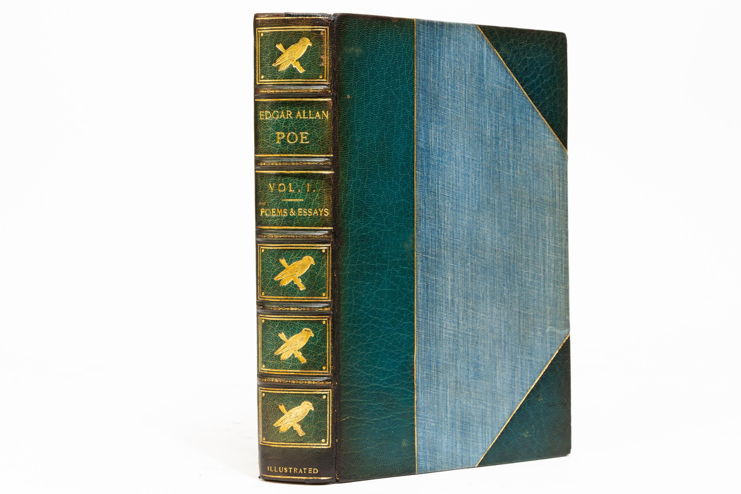 12 Volumes, Edgar Allan Poe.& H. Allen.The Complete Works & Life of Poe 2