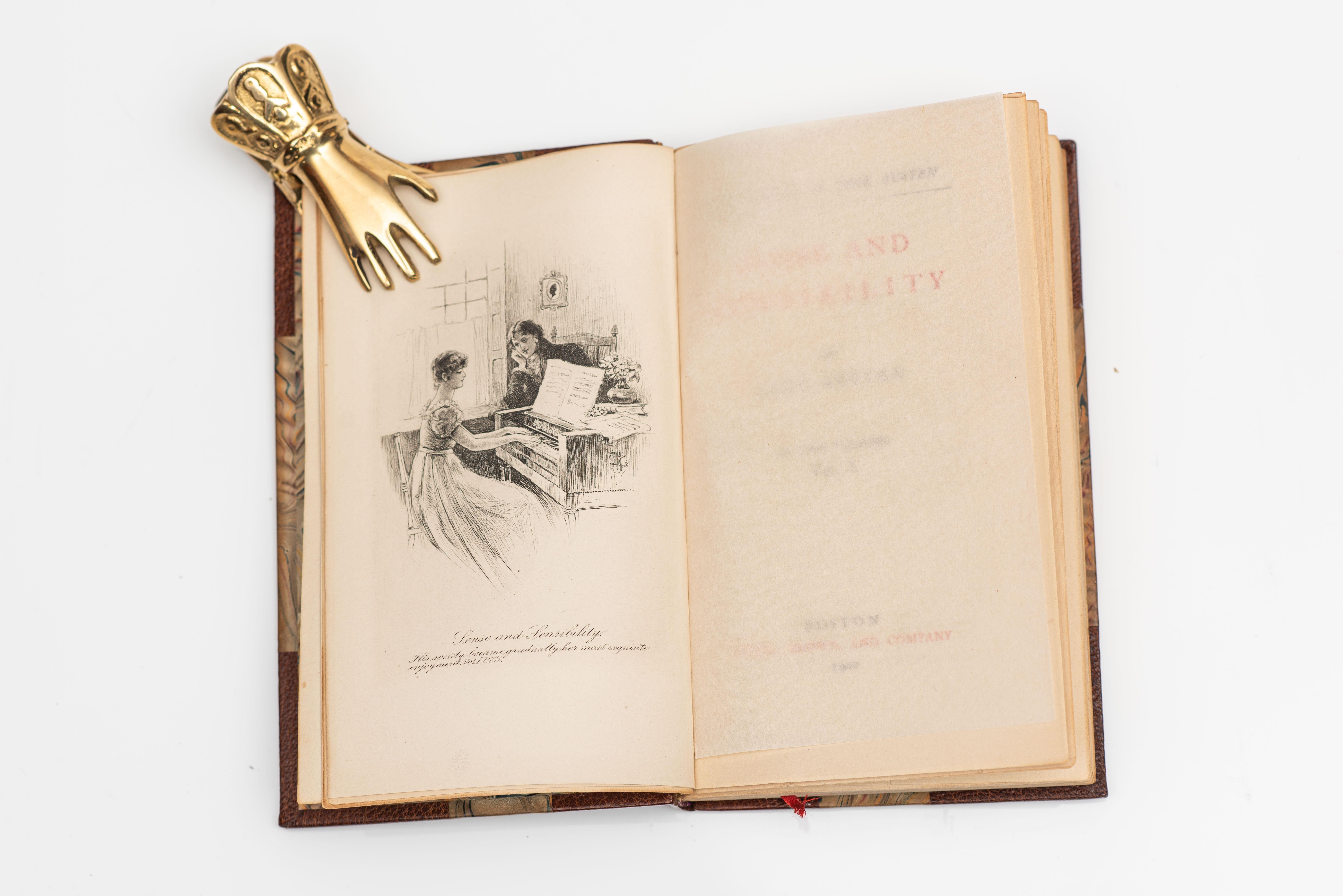 12 Volumes. Jane Austen, The Novels. In Good Condition For Sale In New York, NY