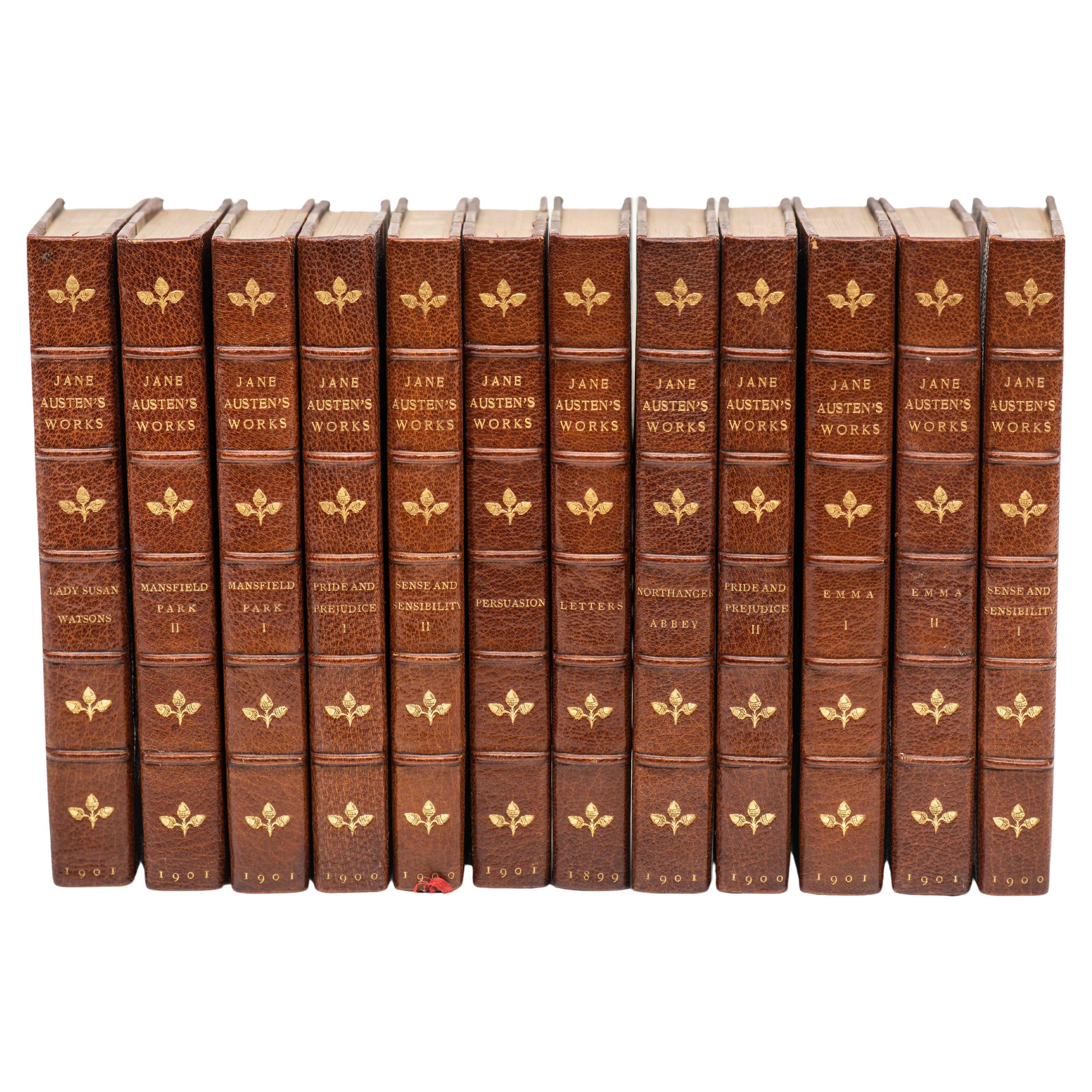 12 Volumes. Jane Austen, The Novels.