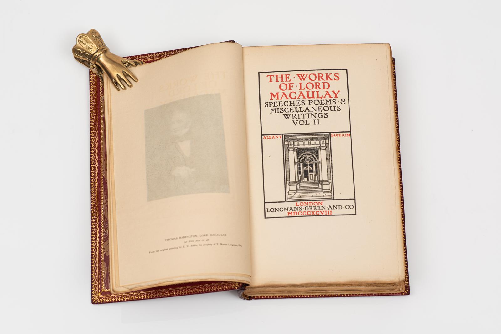 12 Volumes. Lord Macaulay, History of England. In Good Condition For Sale In New York, NY