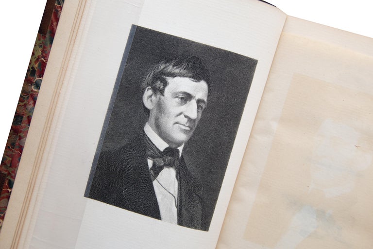 12 Volumes. Ralph Waldo Emerson, Emerson's Complete Works. In Good Condition In New York, NY