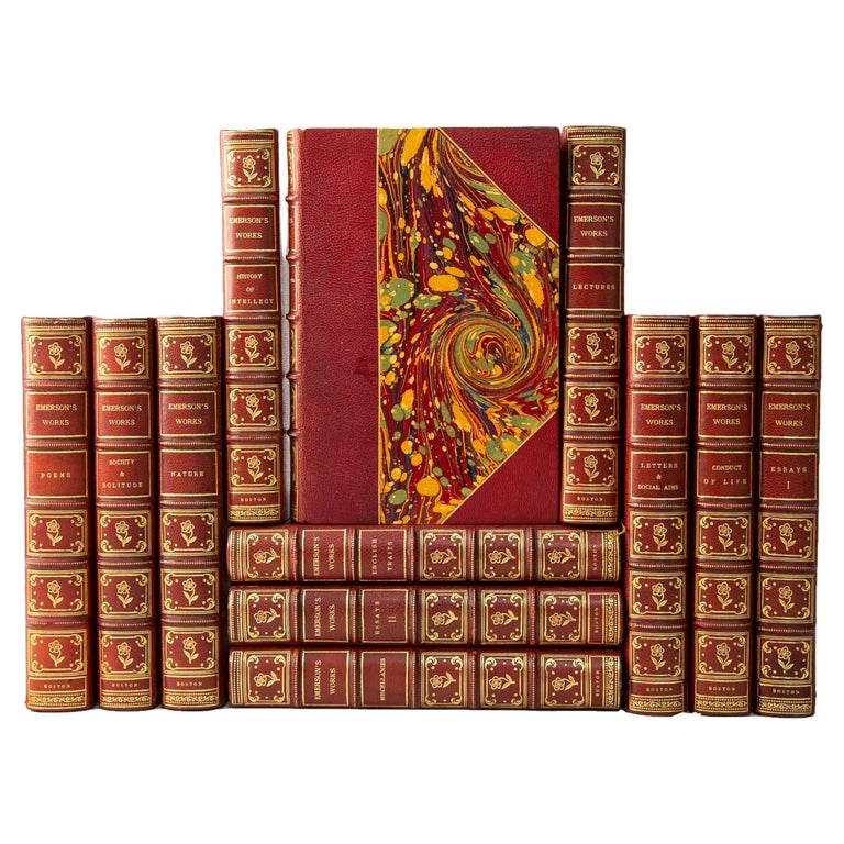 12 Volumes. Ralph Waldo Emerson, The Complete Works. For Sale at 1stDibs
