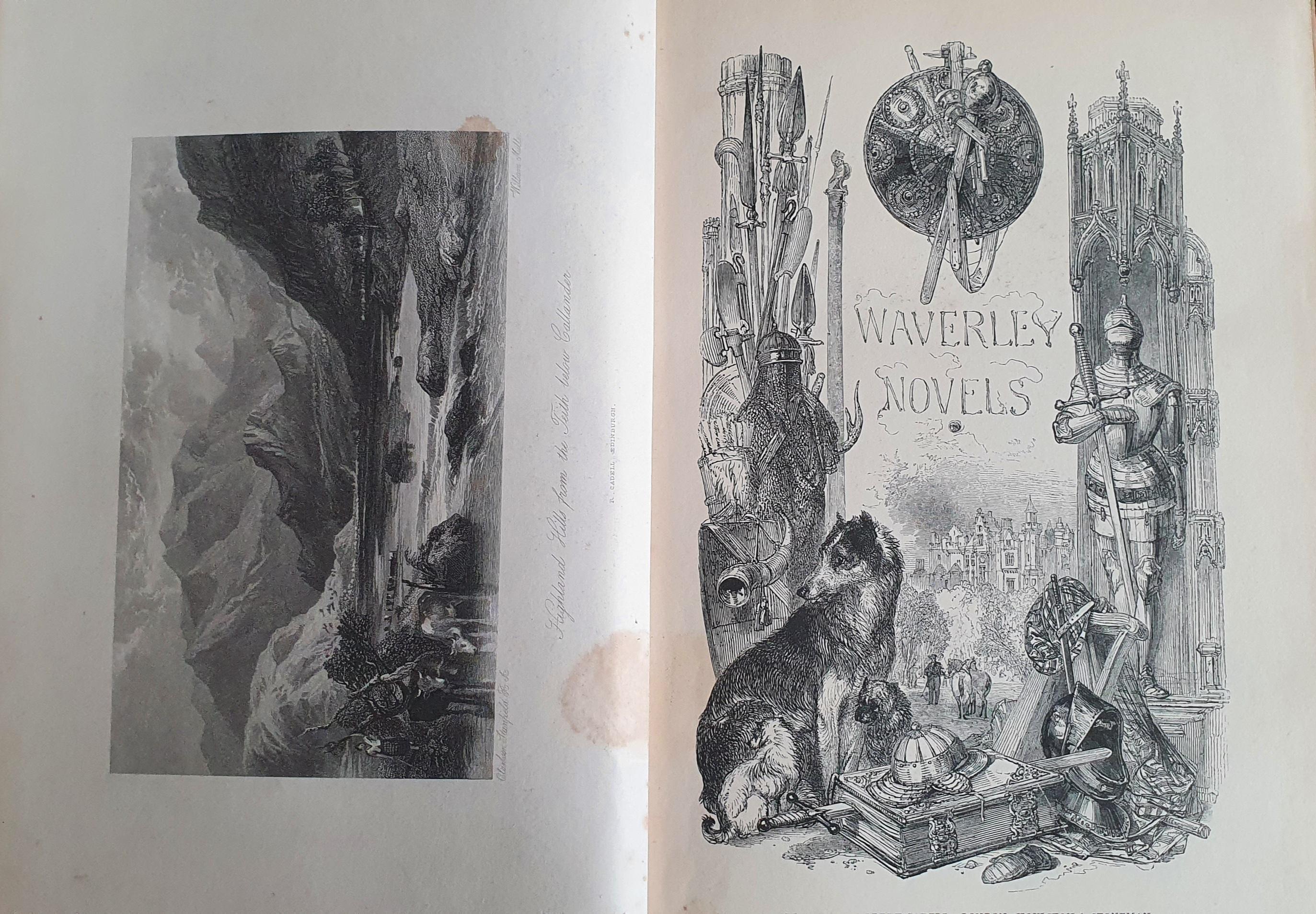 12 Bände, Sir Walter Scott, Die Waverly-Romane im Angebot 4